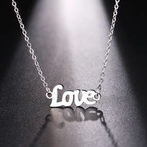 Love Stainless Steel Necklace